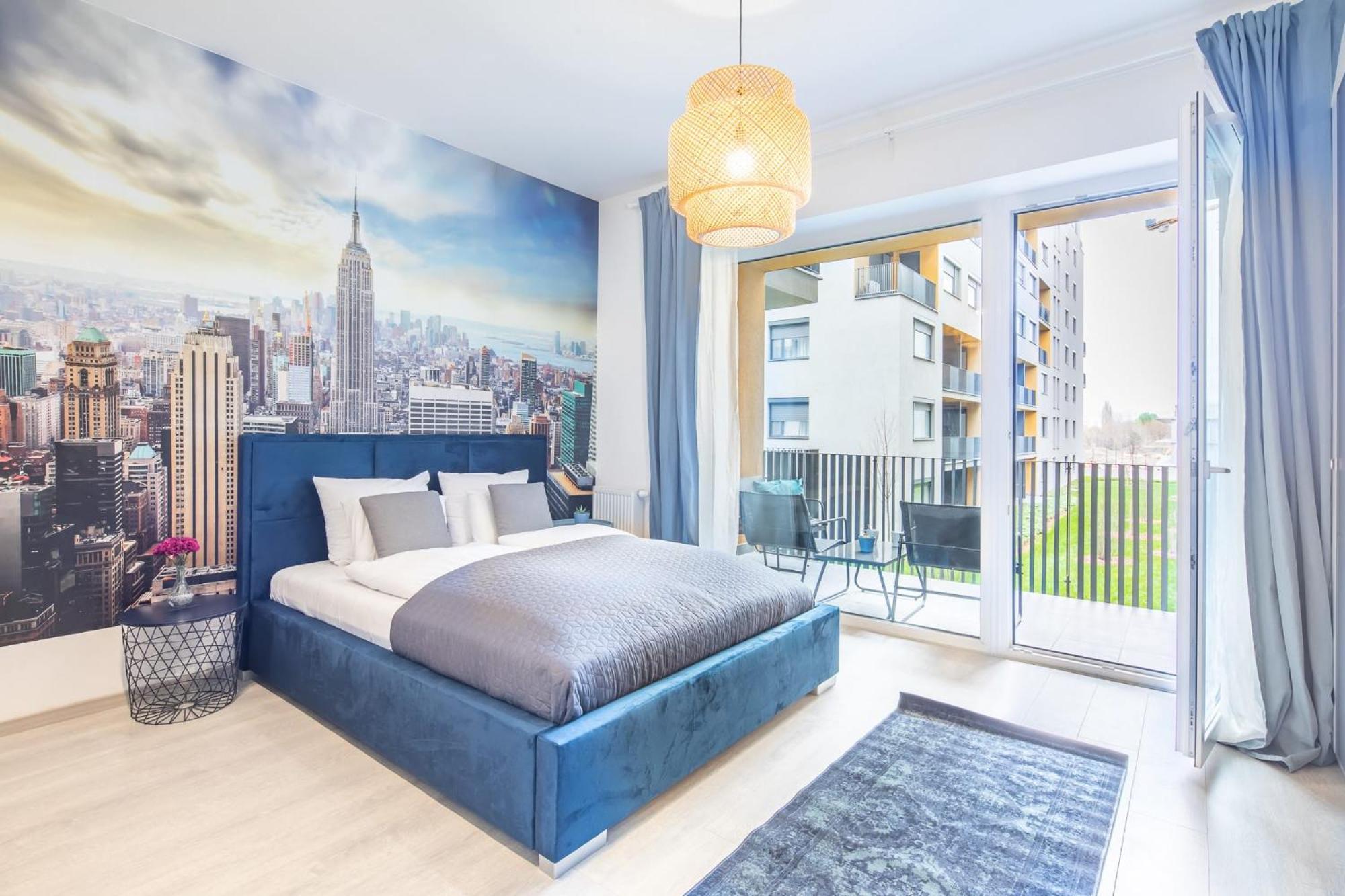 Апартаменты Balcony - Sunny - Modern Будапешт Экстерьер фото